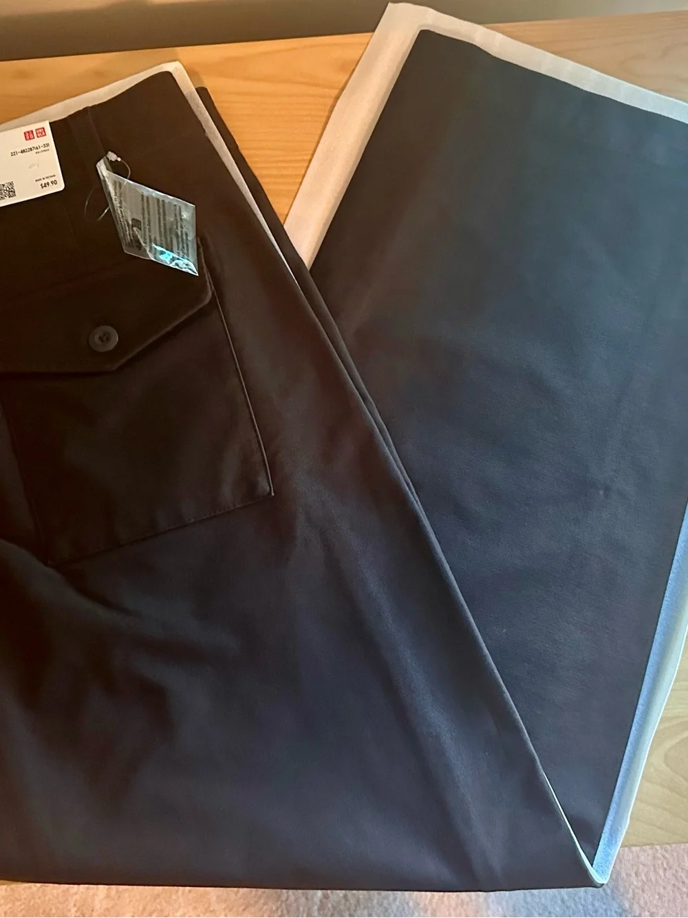 Uniqlo Dark Brown Women's Jersey Barrel Pants NEW with original tags - Picture 4 of 6